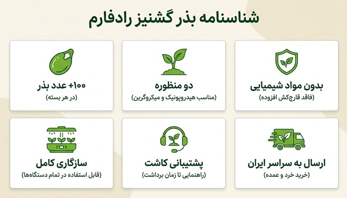 بذر گشنیز